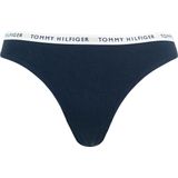Tommy Hilfiger String Slipje - Bruin - Katoen - Comfortabel Ontwerp