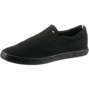 Tommy Hilfiger Slip-On Sneaker »ICONIC SLIP ON SNEAKER«, Slipper, Freizeitschuh, Halbschuh mit seitlichen Stretcheinsätzen