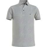 Tommy Hilfiger - 1985 Slim Polo - Grijs - Korte Mouwen - Jersey