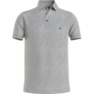 Tommy Hilfiger - 1985 Slim Polo - Grijs - Korte Mouwen - Jersey