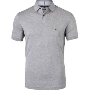 Tommy Hilfiger - 1985 REGULAR POLO - T-shirt - Grijs - 100% Katoen