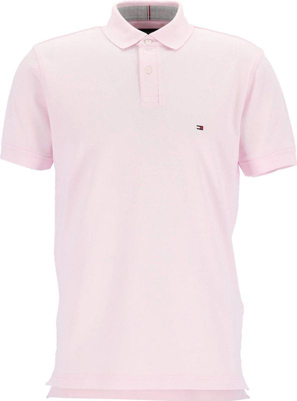 TOMMY HILFIGER - Rechte Polo - Roze - Katoen