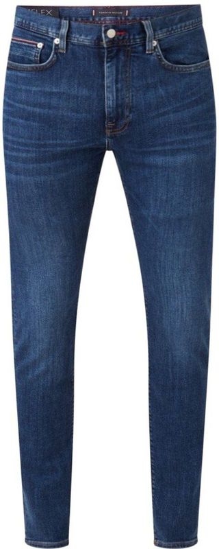 Tommy Hilfiger - MW0MW18279 - Bleecker TH Flex - Jeans - Blauw - Katoen - Denim
