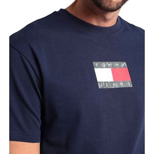 Tommy Hilfiger Jeans TJM Camo Flag Script T-Shirt