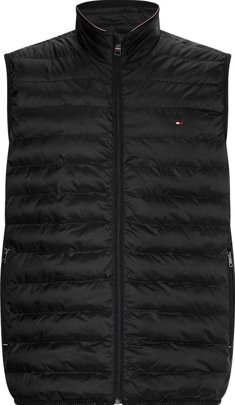 Tommy Hilfiger - MW0MW18762 - Gilet - Zwart - Gerecycled Polyester - Waterafstotend