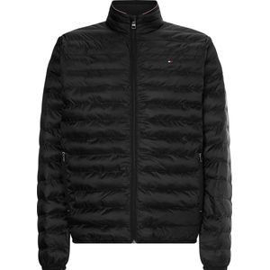 Tommy Hilfiger Heren Jas zomer Core Packable Circular Jacket Zwart