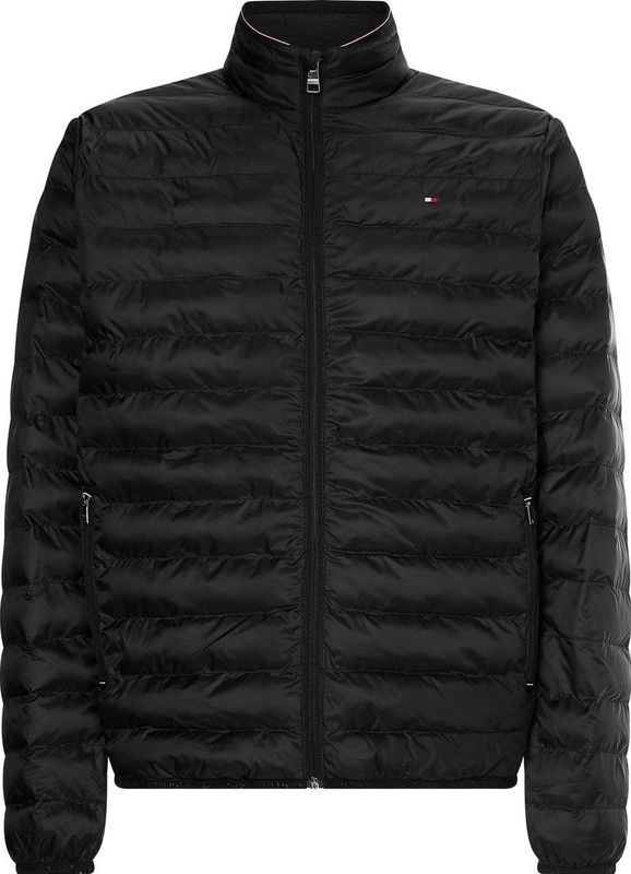 Tommy Hilfiger - Circulair Core Jas - Zwart - Heren - Regular-fit