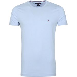 Tommy Hilfiger - Sporthemd - Blu - Katoen - Slim Fit