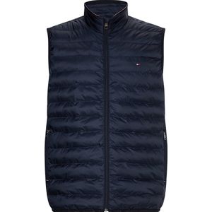 Tommy Hilfiger Heren Jas zomer Core Packable Circular Bodywarmer Blauw