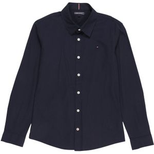 Tommy Hilfiger - Vrijetijdsshirt - Blauw - Katoen
