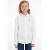 Tommy Hilfiger - Stretch Shirt - Wit - Voor Jongens - 16 Jaar