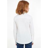 Tommy Hilfiger - Stretch Shirt - Wit - Voor Jongens - 16 Jaar