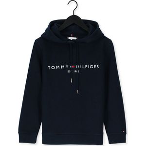 Comfy Heritage Hilfiger Hoodie Ls Truien & Vesten Dames Sweater Hoodie Vest Donkerblauw