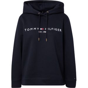Tommy Hilfiger Heritage Hilfiger Hoodie Ls dames Sweatshirt met capuchon, Desert Sky, XXL
