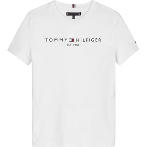 Tommy Hilfiger - Essential Tee - T-shirt - Wit - Biologisch Katoen