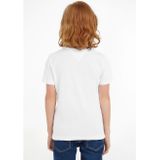 Tommy Hilfiger - Essential Tee - T-shirt - Wit - Biologisch Katoen