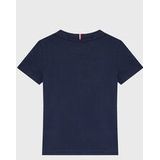 Tommy Hilfiger - T-shirt - Donkerblauw - Katoen