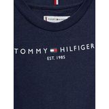 Tommy Hilfiger - T-shirt - Donkerblauw - Katoen