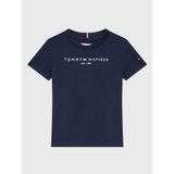 Tommy Hilfiger - T-shirt - Donkerblauw - Katoen
