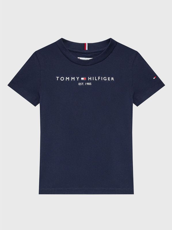 Tommy Hilfiger - T-shirt - Donkerblauw - Katoen