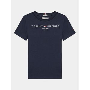 Tommy Hilfiger - T-shirt - Donkerblauw - Katoen