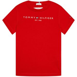 Tommy Hilfiger - Basic T-shirt - Donkerblauw - Biologisch Katoen