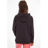 Tommy Hilfiger Uniseks Essential Hoodie met capuchon voor kinderen, Zwart, 24 mesi