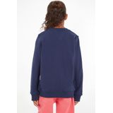 Tommy Hilfiger - Sweatshirt - Donkerblauw - Katoen