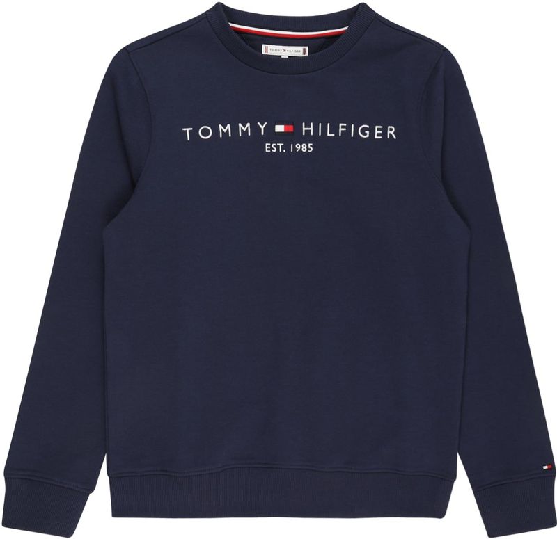 Tommy Hilfiger - Sweatshirt - Donkerblauw - Katoen