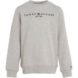 Tommy Hilfiger Unisex Sweater met Logo Lichtgrijs