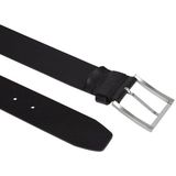 Leren riem New Denton TOMMY HILFIGER. Leer materiaal. Maten 105 cm. Zwart kleur