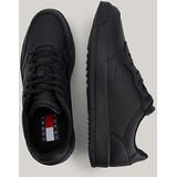 Tommy Jeans Retro Ess Cupsole Sneaker voor heren, Zwart, 42 EU