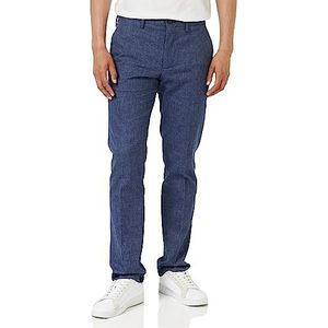 Tommy Hilfiger Heren Denton Fake Solid Wool Look Corduroys, Blauw (vervaagde indigo), 33W / 29L