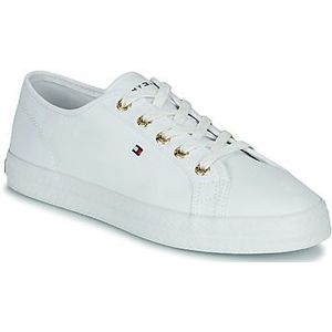 Sneakers in stof Essential TOMMY HILFIGER. Polyester materiaal. Maten 37. Wit kleur