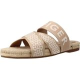 Tommy Hilfiger, Beige Sandalen Beige, Dames, Maat:37 EU