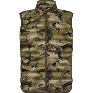 Tommy Hilfiger - Mouwloze Jas - Groen - Waterdichte Stof - Geïsoleerd