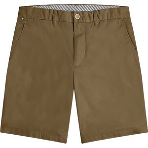 Tommy Hilfiger - Effen Bermuda - Bruin - Biologisch Katoen
