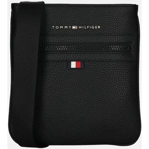 Tommy Hilfiger Essential PU mini crossbody tas black