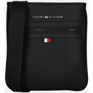 Tommy Hilfiger Essential Schoudertas voor heren, zwart, Zwart, Eén maat