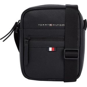 Tommy Hilfiger Essential Mini Reporter Bag voor heren, zwart, Zwart, One Size