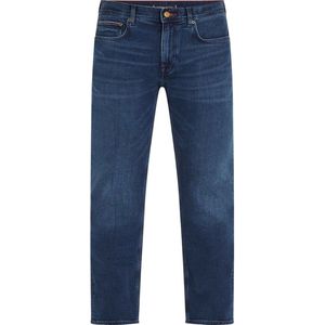 Tommy Hilfiger - Denim Broek - Donkerblauw - Katoen