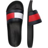 Tommy Hilfiger - Zwembadsandalen - Zwart - Rubber