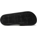 Tommy Hilfiger - Zwembadsandalen - Zwart - Rubber