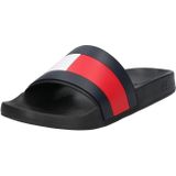 Tommy Hilfiger - Zwembadsandalen - Zwart - Rubber