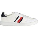 Tommy Hilfiger, Heren, Schoenen, Wit, Maat: 41 EU Poliester,