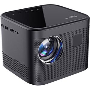 Elementkey BEAM21 – Android 9.0 Beamer – Beamer Met Autofocus – 8000 Lumen – Full HD Beamer – Bluetooth – Donker Grijs