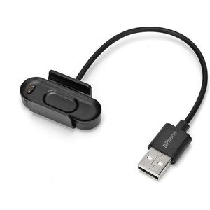 DrPhone XB5 Oplaadkabel - USB oplader - Geschikt voor Xiaomi Mi Band 4 / Band 4- Dock Oplader Kabel – Met cliphouder - 0.20M