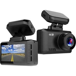 DrPhone Dashcam D07-A - 4K Ultra HD Dashcam – Parkeermonitor – Lens: SONY IMX 307 - G-Sensor Kijkhoek van 170 ° - Dashboard Camera met Nachtzicht – Wifi + Applicatie + 32 Micro SD