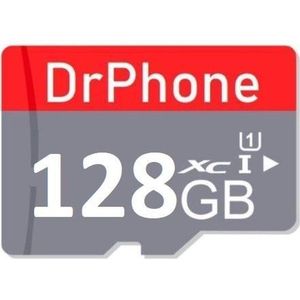DrPhone MSI XC U3 - 128GB Micro SD Kaart - SD Adapter - Klasse 10