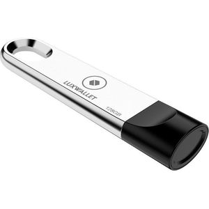 LUXWALLET® XPRO USB Stick - 128GB Stick - USB 3.0 - Metalen USB - Snelle Overdracht - Stootbestendig Design - Zilver